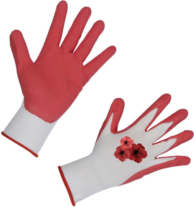 Tuinhandschoen - handschoen- Keron Handschoen Garden Care Rood mt.8 (uni)