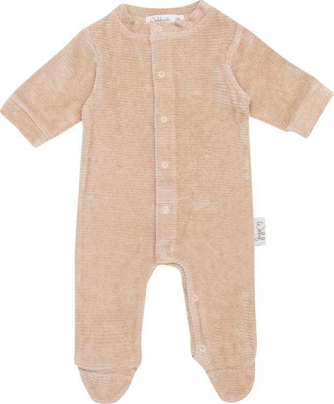 Boxpakje 62/68 Urban Taupe velvet rib