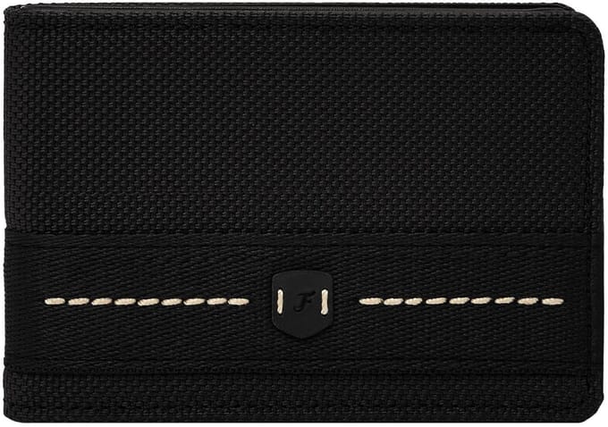 FOSSIL Kaarthoes Rowan Front Pocket Bifold Wallet Black Zwart