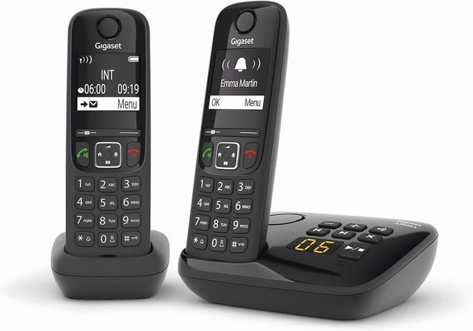 Draadloze Telefoon met Antwoordapparaat en Lange Batterijduur