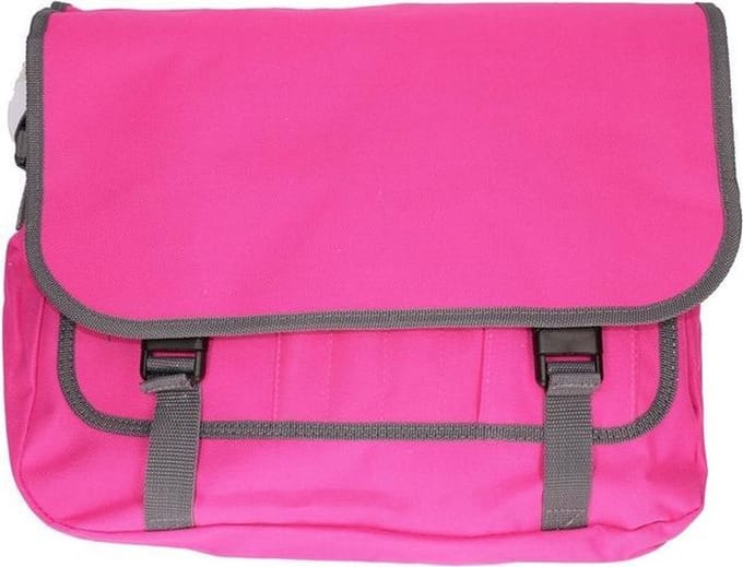 Bagbase - Messenger aktetas met schouderband - Zwart