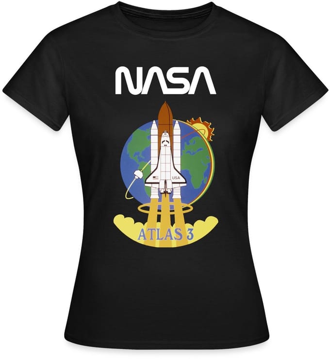NASA Atlas 3 T-Shirt Dames