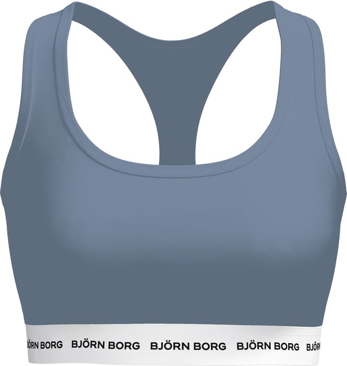 Björn Borg dames Logo Soft Top - bralette (1-pack) - blauw