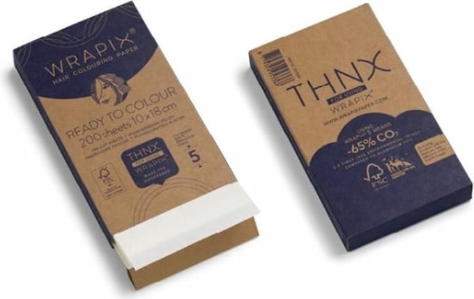Wrapix 5 Hair Coloring Paper 200st 10x40cm
