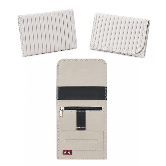 Champ Shag Etui - Tabak Etui - Gewatteerd - Sigarettenhouder - Beige