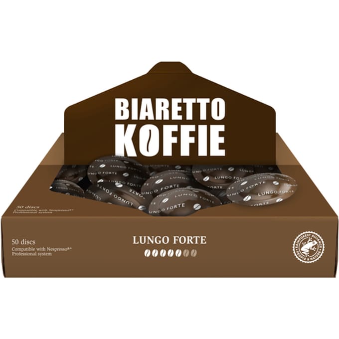 Koffie Biaretto Lungo Forte discs