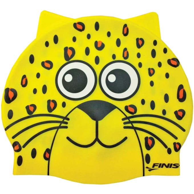 Kinderbadmuts Finis Head Leopard