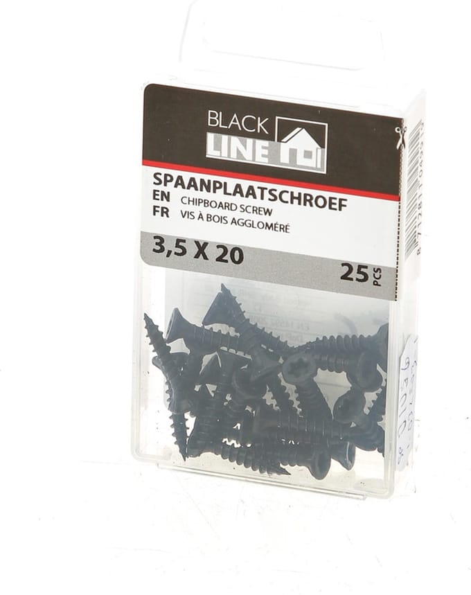 Spaan.pl.schr.zwart pk tx20 3.5x20 blister25