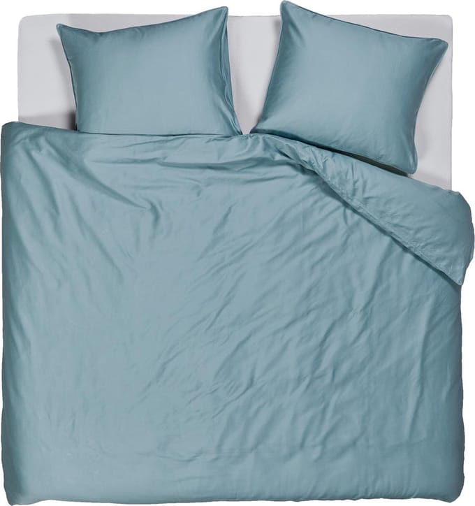 Beddinghouse Change dekbedovertrek - Effen - Tweepersoons - 200x200/220 - Blauw Grijs