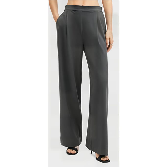 AllSaints Aleida Wltri Trouser Eiffel Grey Taglia: 2 | Pantaloni Outlet | Donna | Grigio