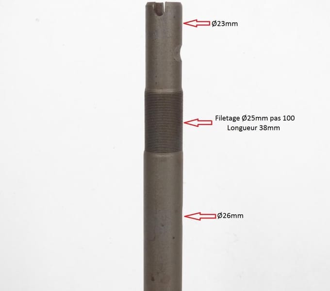 Fourche P2R pour Scooter MBK 50 Booster 2004 Neuf