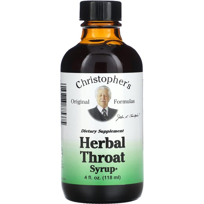 Christopher'S Originele Formules, Kruidenkeelsiroop, 118 Ml (4 fl oz)