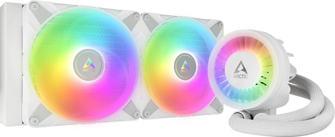 Arctic Liquid Freezer III 280 A-RGB - White - CPU waterkoeling - Max 23 dBA