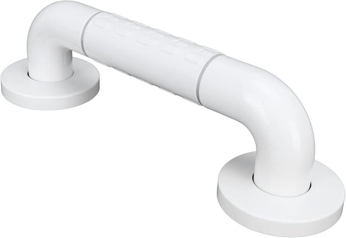 Doucheveiligheidsgreep - Antislip Leuning - Extra Veiligheid - Zichtbaar bij Nacht - 31cm Lengte - Wit