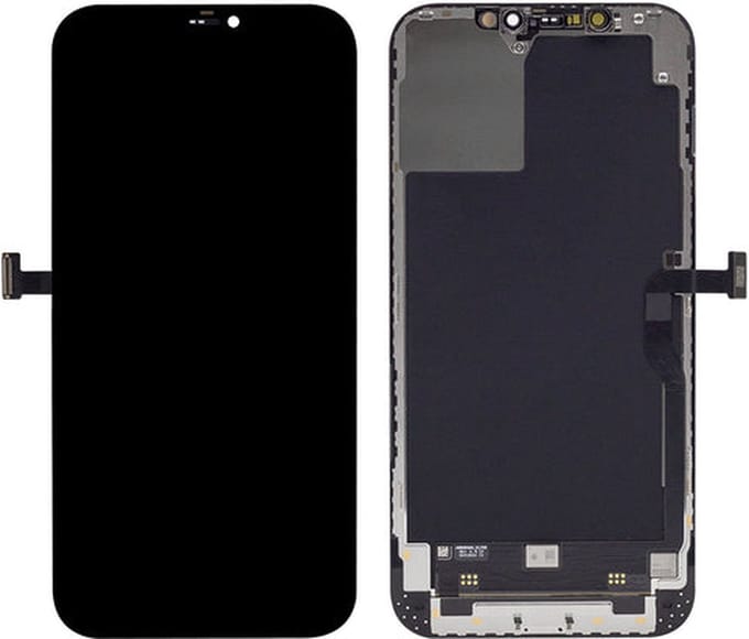Display Geschikt voor iPhone 12 Pro Max – Premium – Zwart