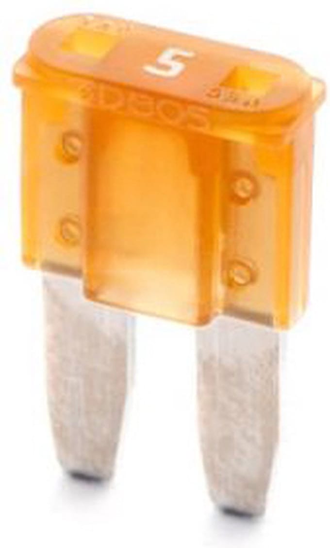 Micro II zekering 5 ampère 5 stuks