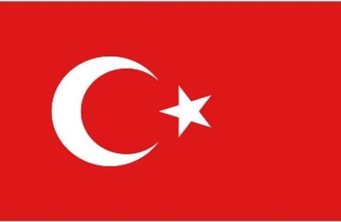 Turkse vlag, vlag van Turkije 90 x 150