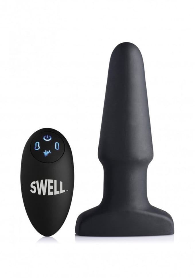 Swell Opblaasbare En Vibrerende Buttplug