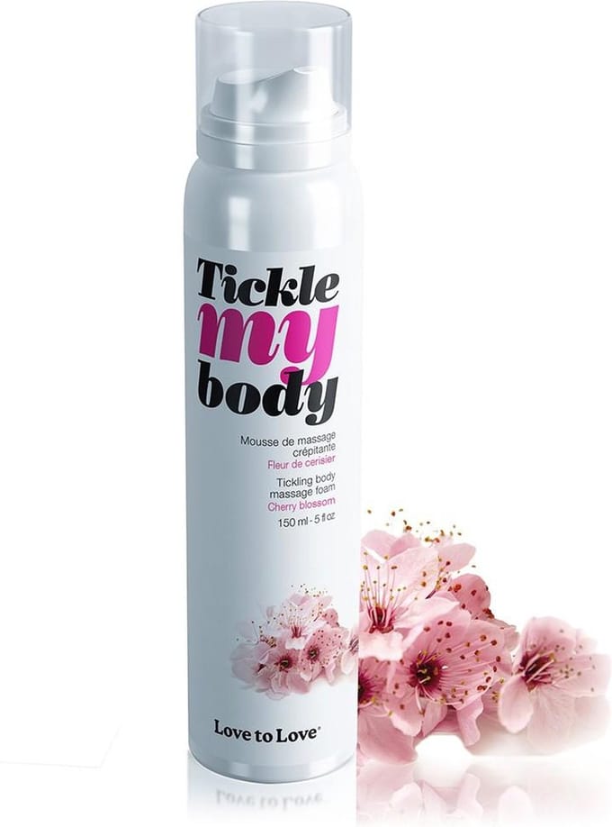 Tickle my Body - Massagemousse - Kersenbloesem