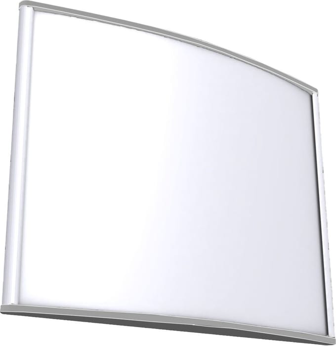 Europel Deurbord 21 x 15 cm Zilver