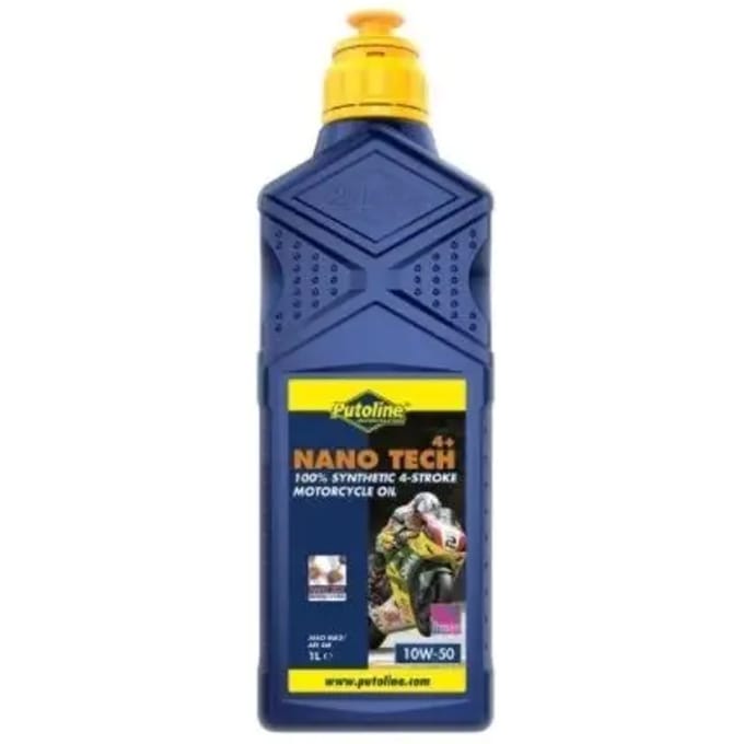 Motorfiets motorolie 4t 100% synthetisch 10w50 Putoline N-Tech Pro R+