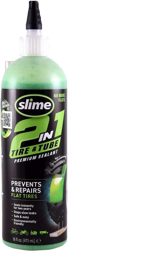 Slime 2-in-1 Afdichtmiddel Voor Banden & Binnenbanden 473 Ml