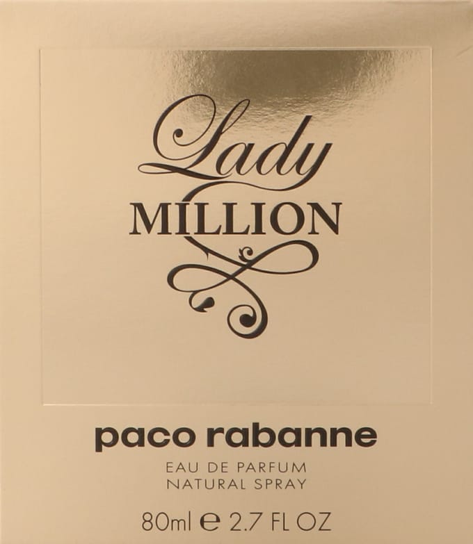 Paco Rabanne Lady Million Edp Spray80 ml.