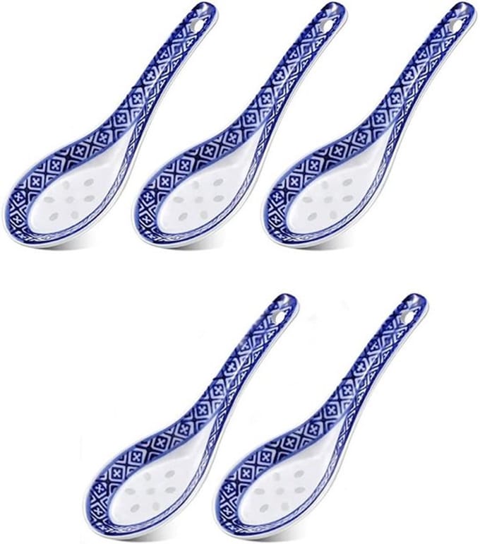 Dailygoody - Porseleinen Lepels - Chinese Soeplepels