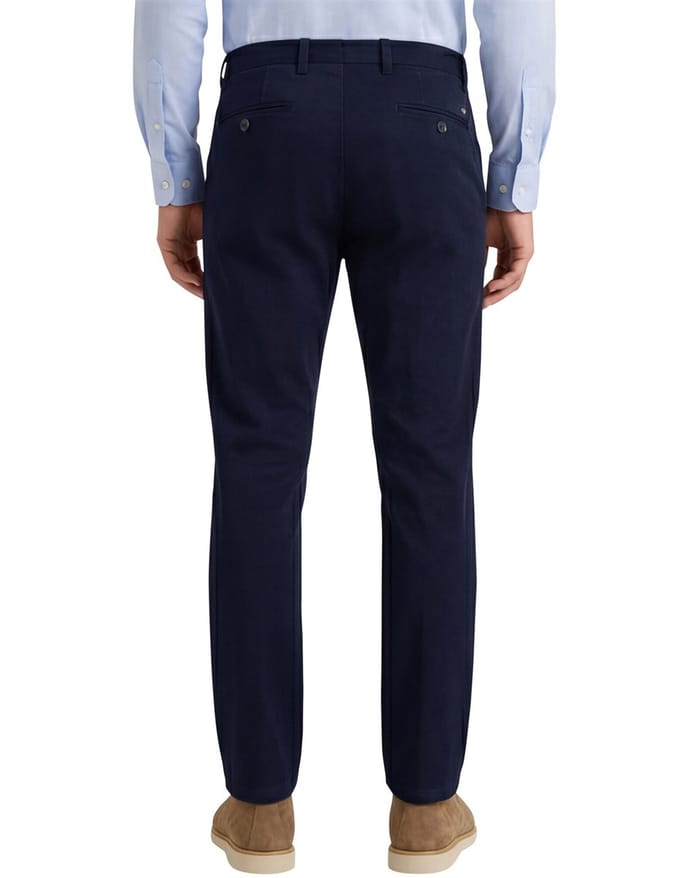 Meyer katoenen broek donkerblauw