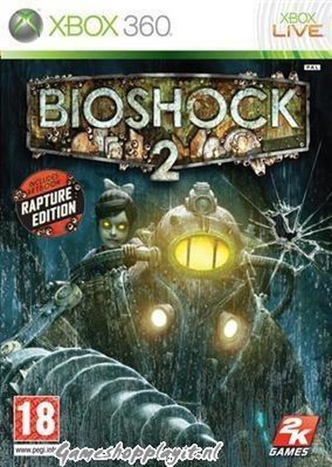 Bioshock 2 Rapture Edition incl. Boek Deco Devolution /XBOX 360