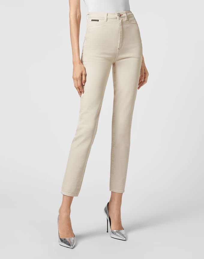 Super Hoge Taille Jegging Iconic Plein
