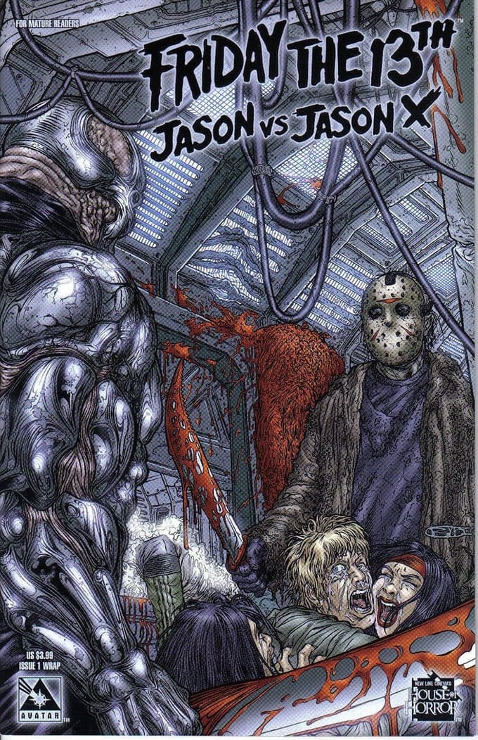 Horror Stripsboek: Jason Voorhees versus Jason in Intense Confrontatie