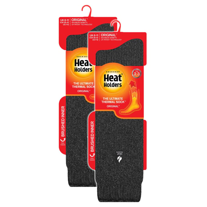 2-Pack Heren Extra Lange Kniehoge Skisokken