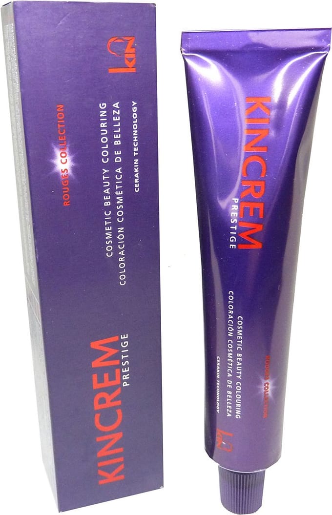 Kincrem Prestige Browns Collection Haarkleuring Permanente Crème 60ml - 07.66 Chilli Red / Amarena