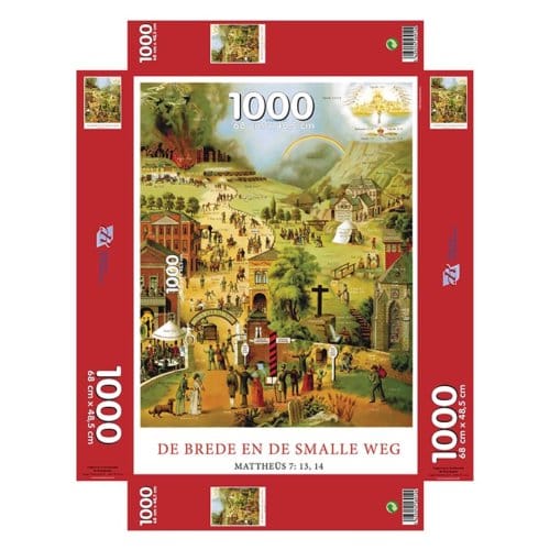 Puzzel De Brede En Smalle Weg - Conrad Schacher