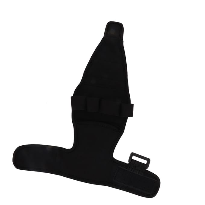 Hulpfixatiehandschoenen Handvingers Revalidatie Accessoires Trainingsondersteuning Riemen black