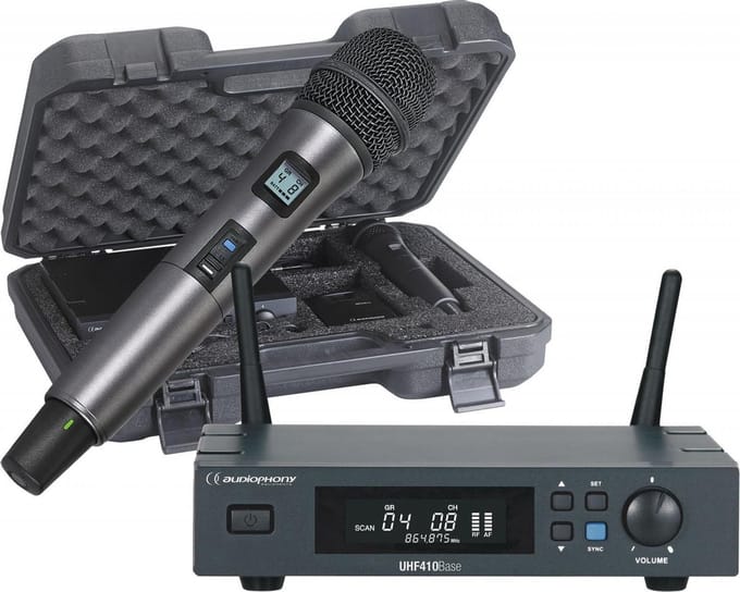AUDIOPHONY PACK-UHF410-Hand-F5