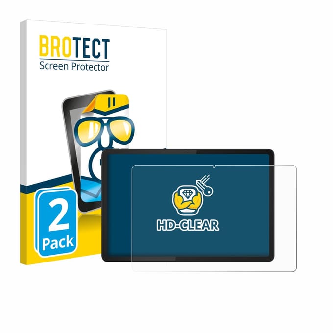 BROTECT - Screenprotector voor Lenovo Tab M11 - Folie Beschermfolie transparant 2 Stuks