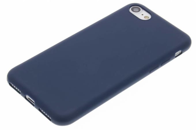 Color Backcover voor de Apple iPhone SE (2022 / 2020) / 8 / 7 - Donkerblauw