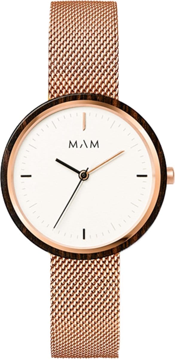 Montre MAM MAM664. Quartz, Couleur blanche. Unisexe. beige