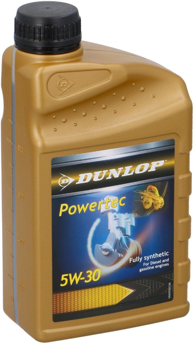 Dunlop Motorolie Synthetisch Powertec 5w-30 1 Liter