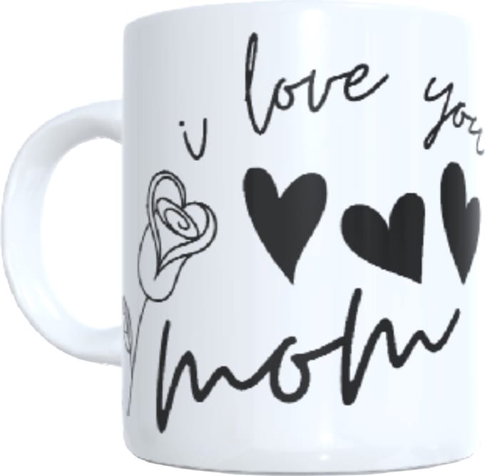 Koffie beker - thee mok I love you mom