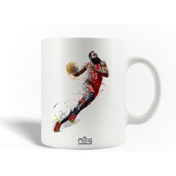 mok - NBA - James Harden - Keramiek - 30cl - Vaatwasmachinebestendig