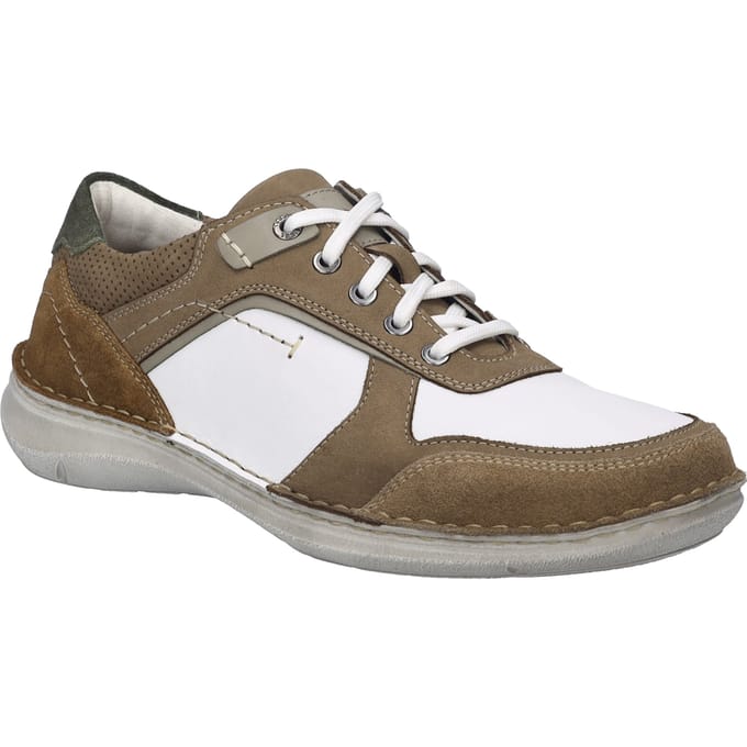 JOSEF SEIBEL Heren Lage schoen New Anvers 10 in wit