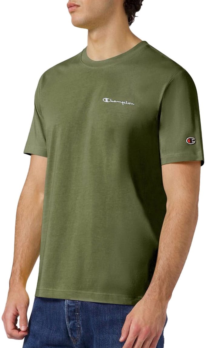 Champion Logo Icons SS Shirt Heren - Maat L