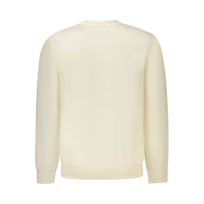 Noorwegen 1963 Witte Katoenen Heren Sweatshirt
