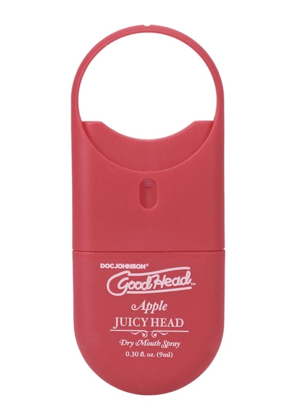 Doc Johnson - Juicy Head - Dry Mouth Spray To-Go - Apple - 0.3 fl oz / 9 ml