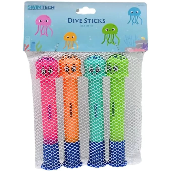 SwimTech - duikstaven - set van 4