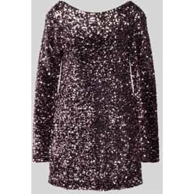 Mini-jurk met pailletten, model 'Loose Seqiun'