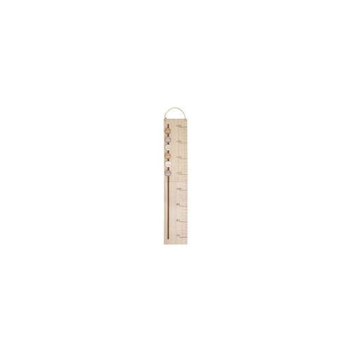Prénatal groeimeter hout Brown unisex